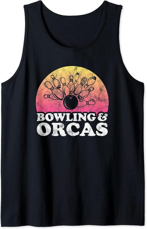 Bowling and Orcas or Orca Tank Top